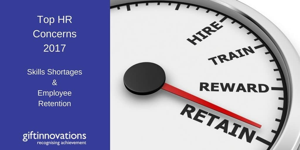 employee retention skills shortages top hr concerns top employee skills