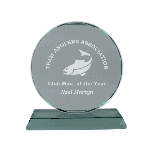 20cm Round Glass Plaque Gift Innovations, Employee Recognition & Rewards